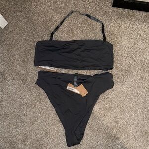 NWT Skims bikini - gunmetal